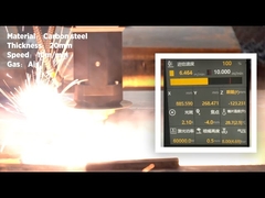 Taglio laser a fibra di 60 kW (serie Thunder) dimostrazione --- Taglio di acciaio al carbonio da 20 mm