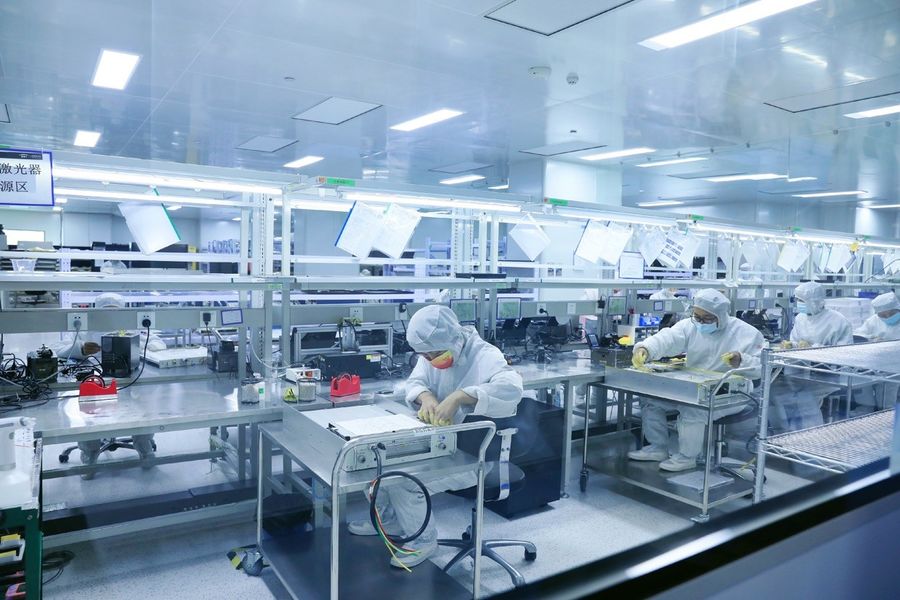 Hyperline Beijing Ltd. linea di produzione del fabbricante